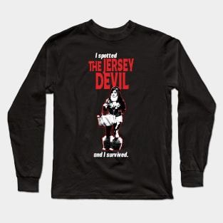 The Jersey Shore Devil (Threshold) Long Sleeve T-Shirt